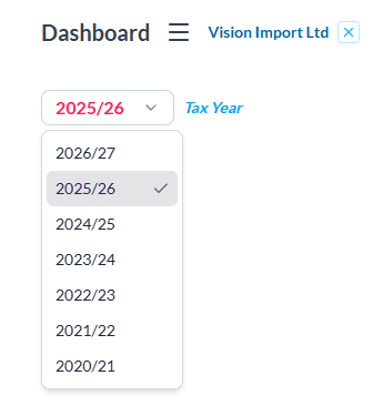 All Tax Years in One App